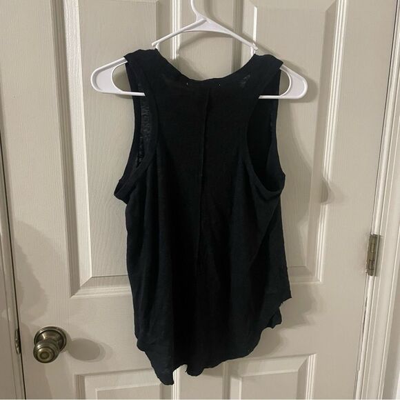 Love stitch Linen Blend Tank Top NWT Medium - Picture 2 of 5